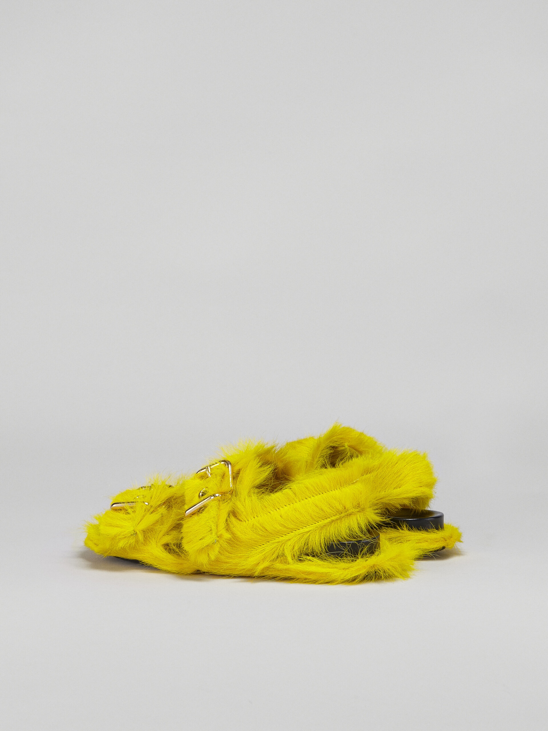 YELLOW FUSSBETT IN LONG CALF HAIR - 3