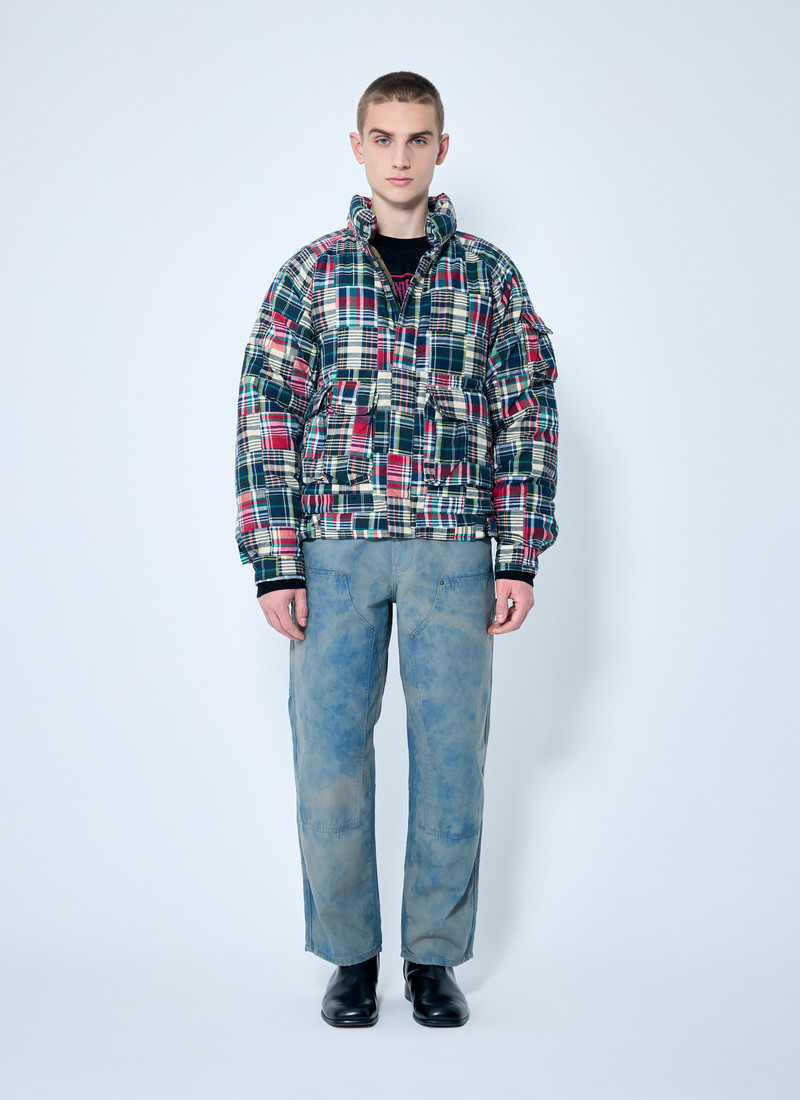 thisisneverthat® Patchwork Multi Pocket Down Jacket outlook