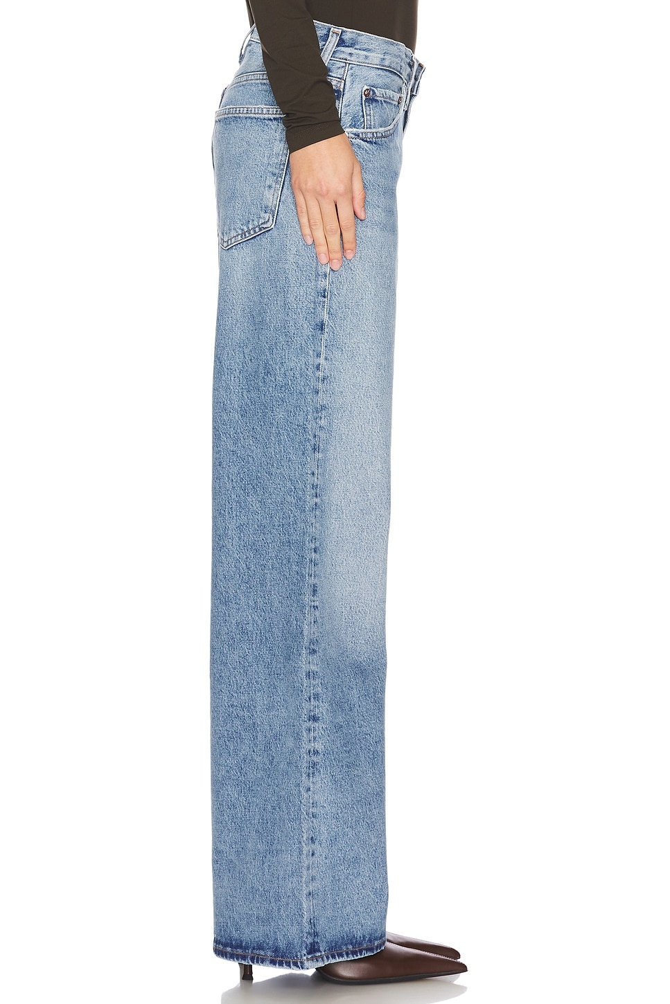 Clara Low Rise Baggy Flare - 3