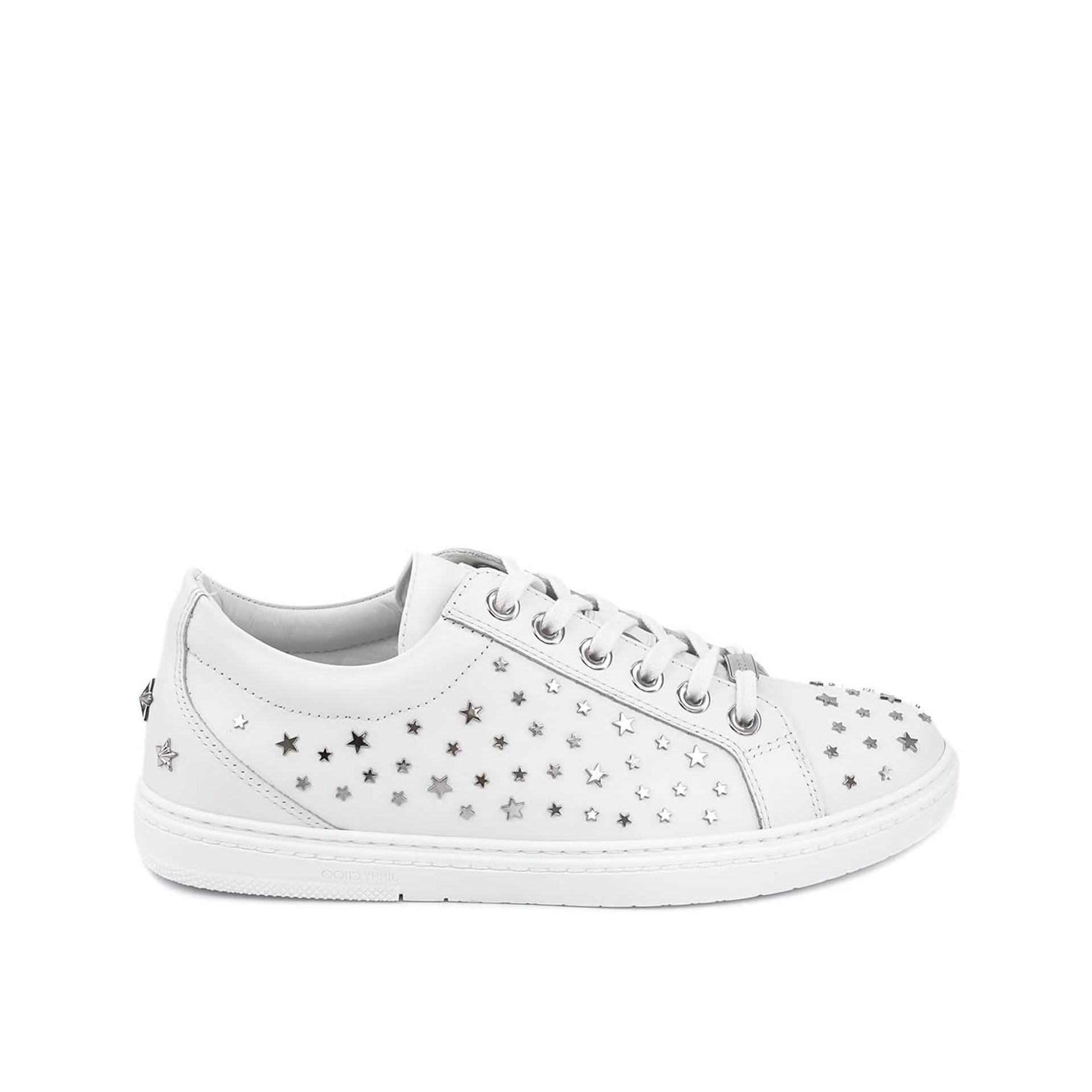 Jimmy Choo Cash Star Leather Sneakers Men - 5