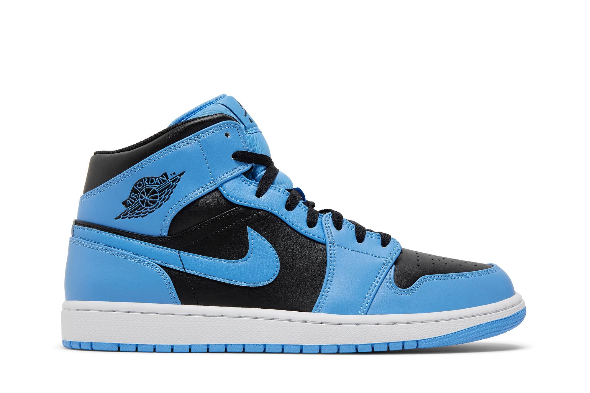 Air Jordan 1 Mid 'University Blue Black' - 1