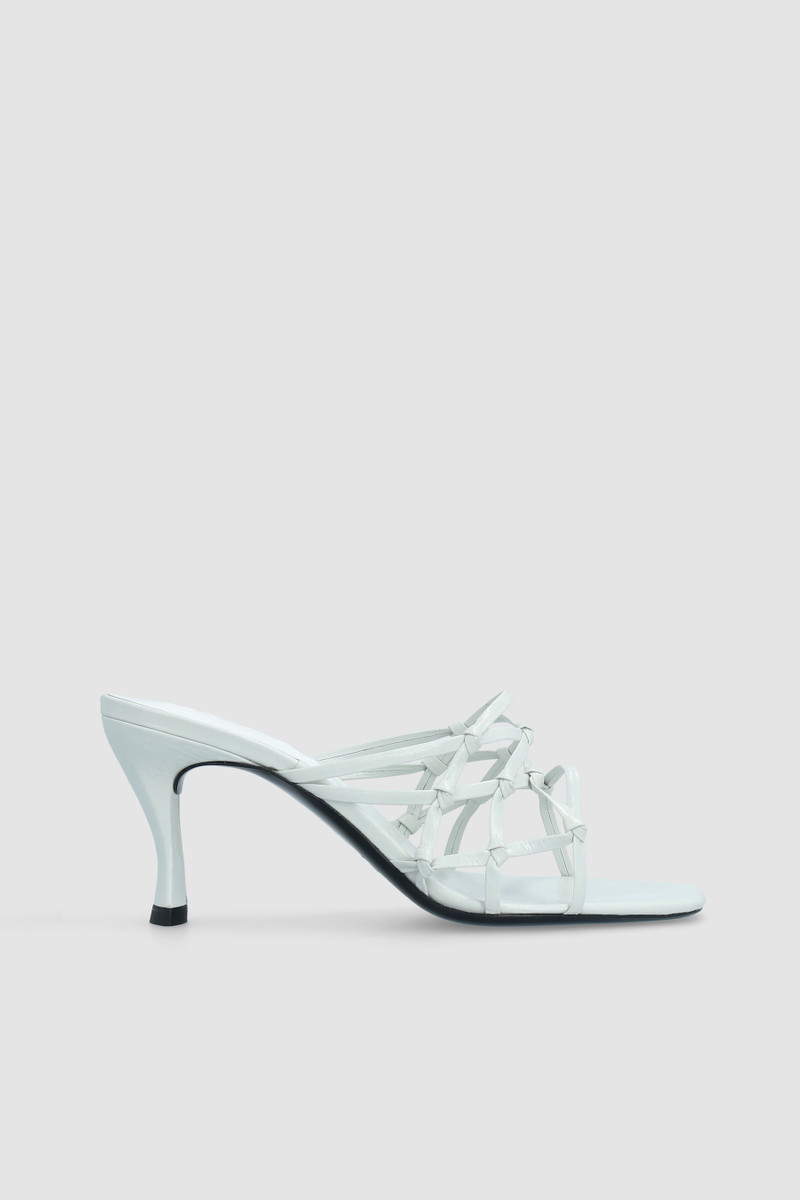 Malaya Burrata Creased Calf Leather Mule 1