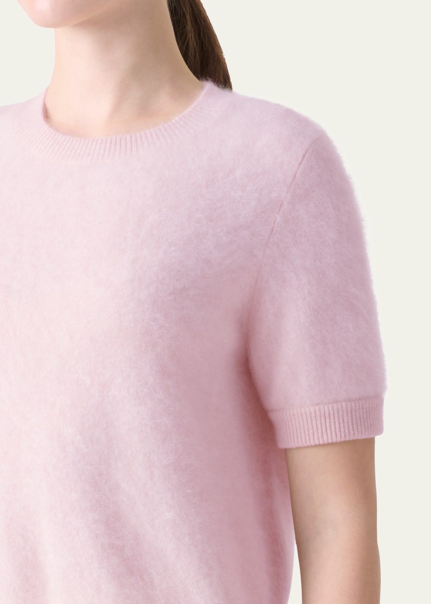 Brushed Cashmere Sweater - 5