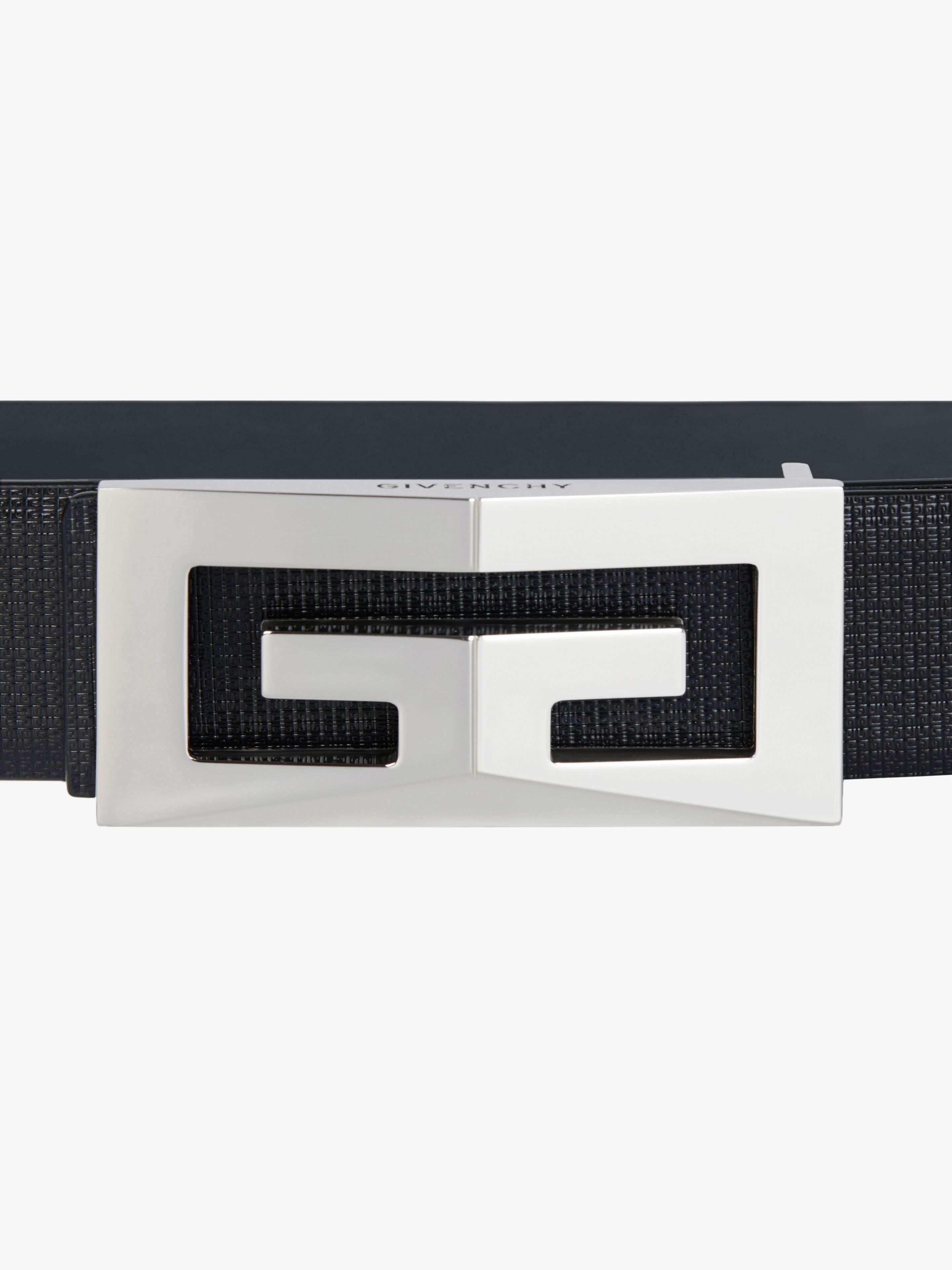 2G REVERSIBLE BELT IN 4G MICRO LEATHER - 6