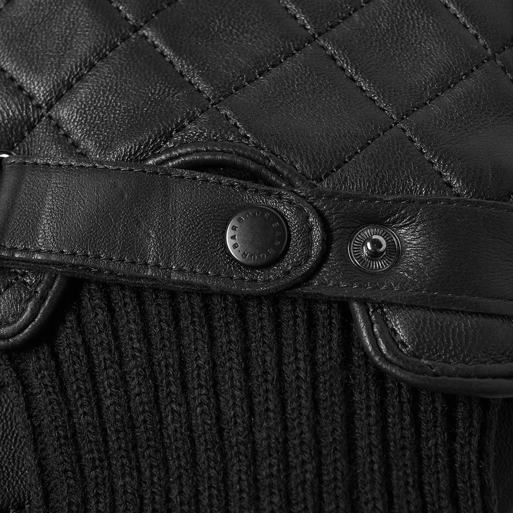 Barbour Quilted Leather Glove - 2