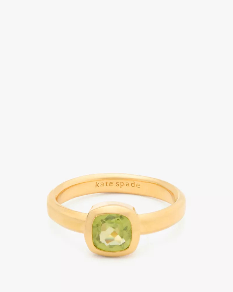 Kate Spade Fine Time To Shine Gem Ring 1