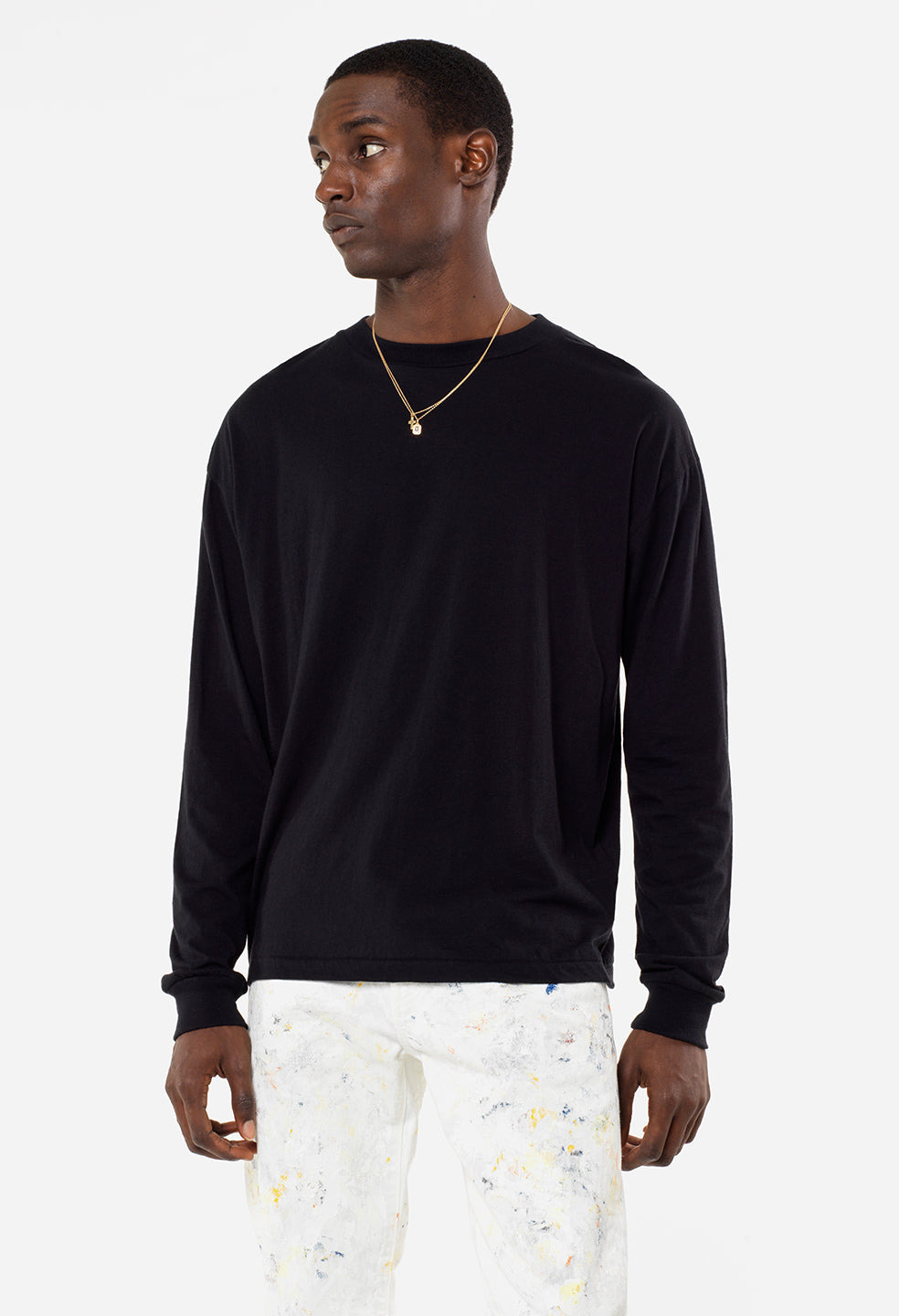 COTTON CASHMERE PULLOVER - 2