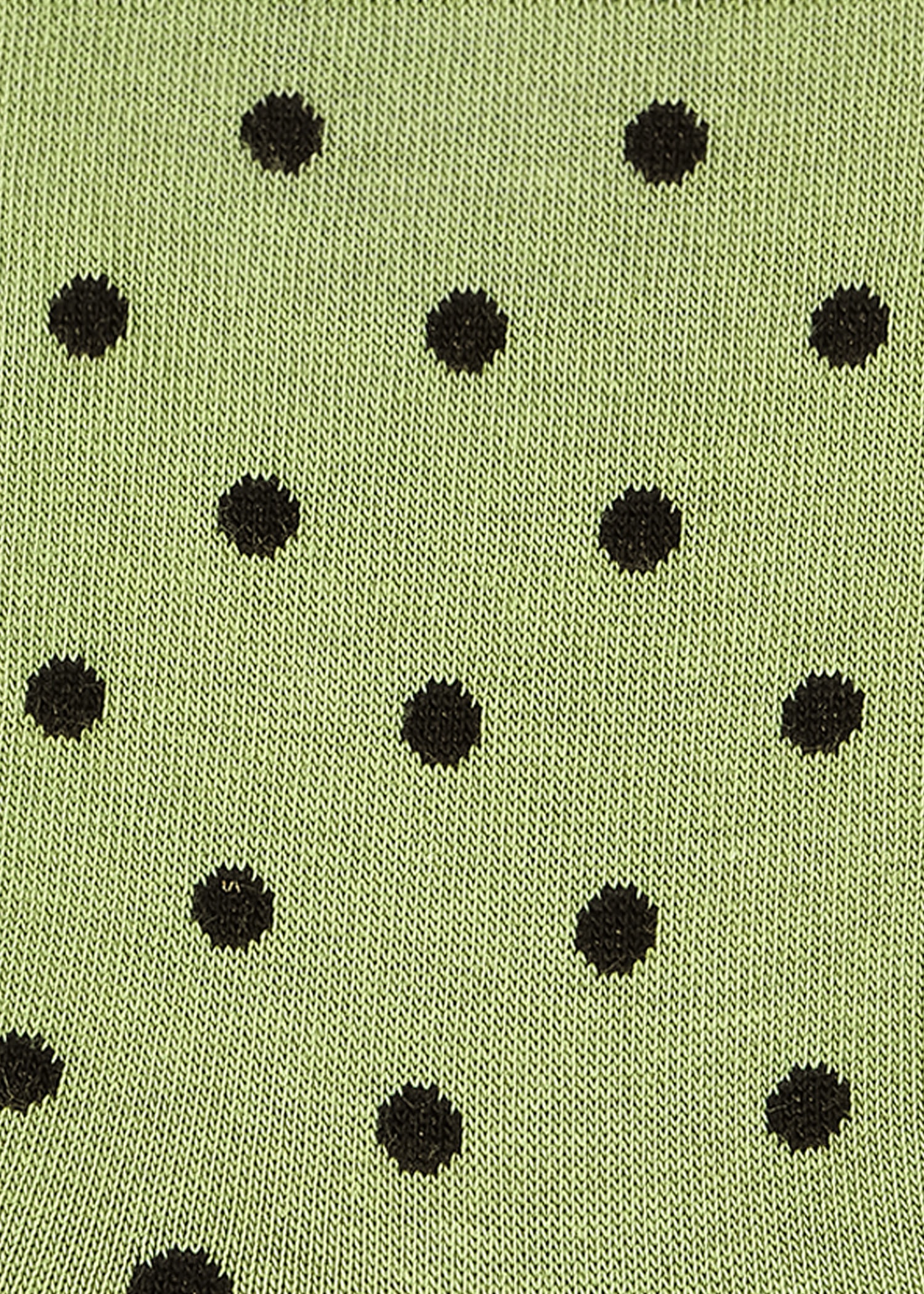 Green Polka Dot Socks - 3
