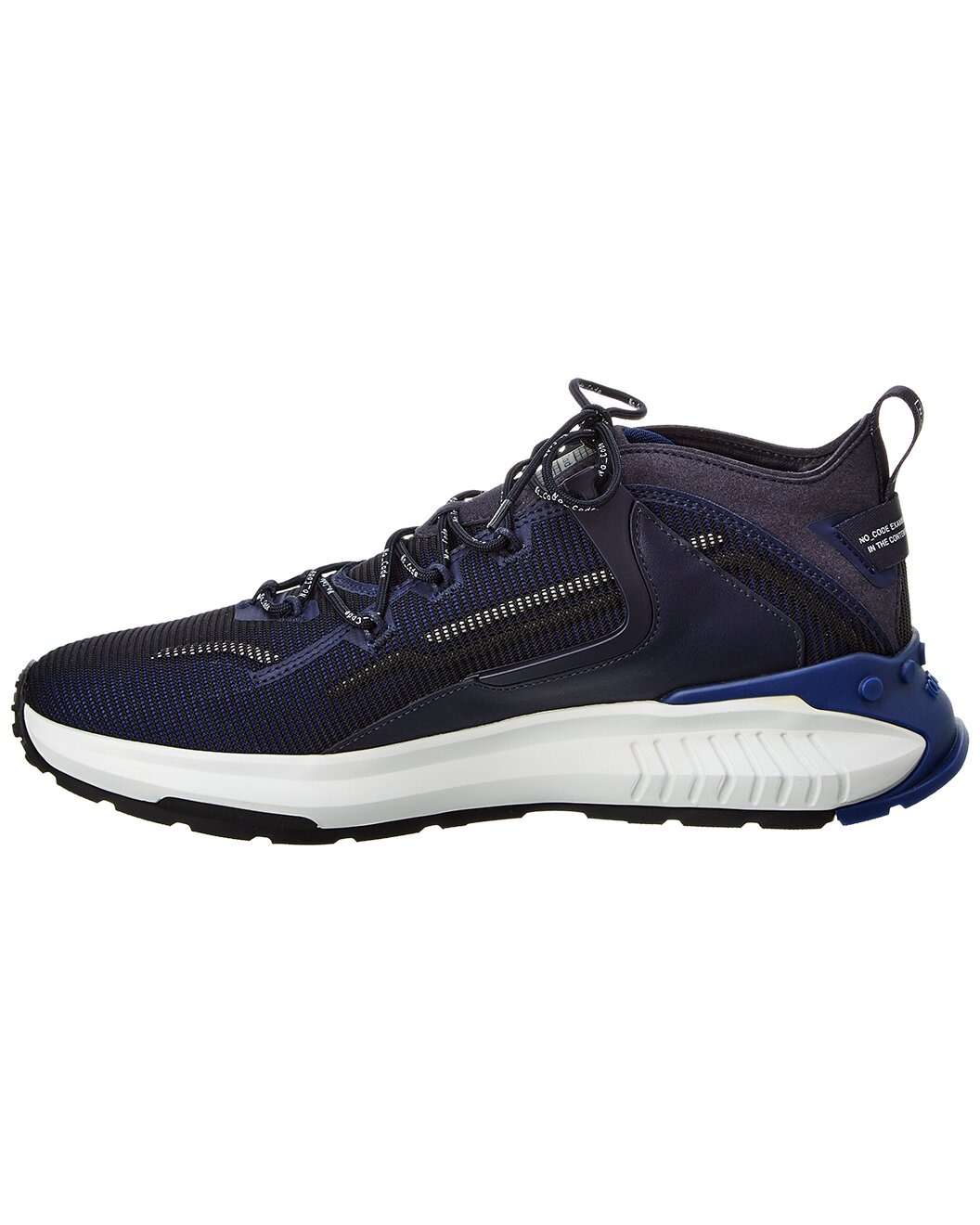 TOD’s No_Code Knit & Leather Sneaker - 2