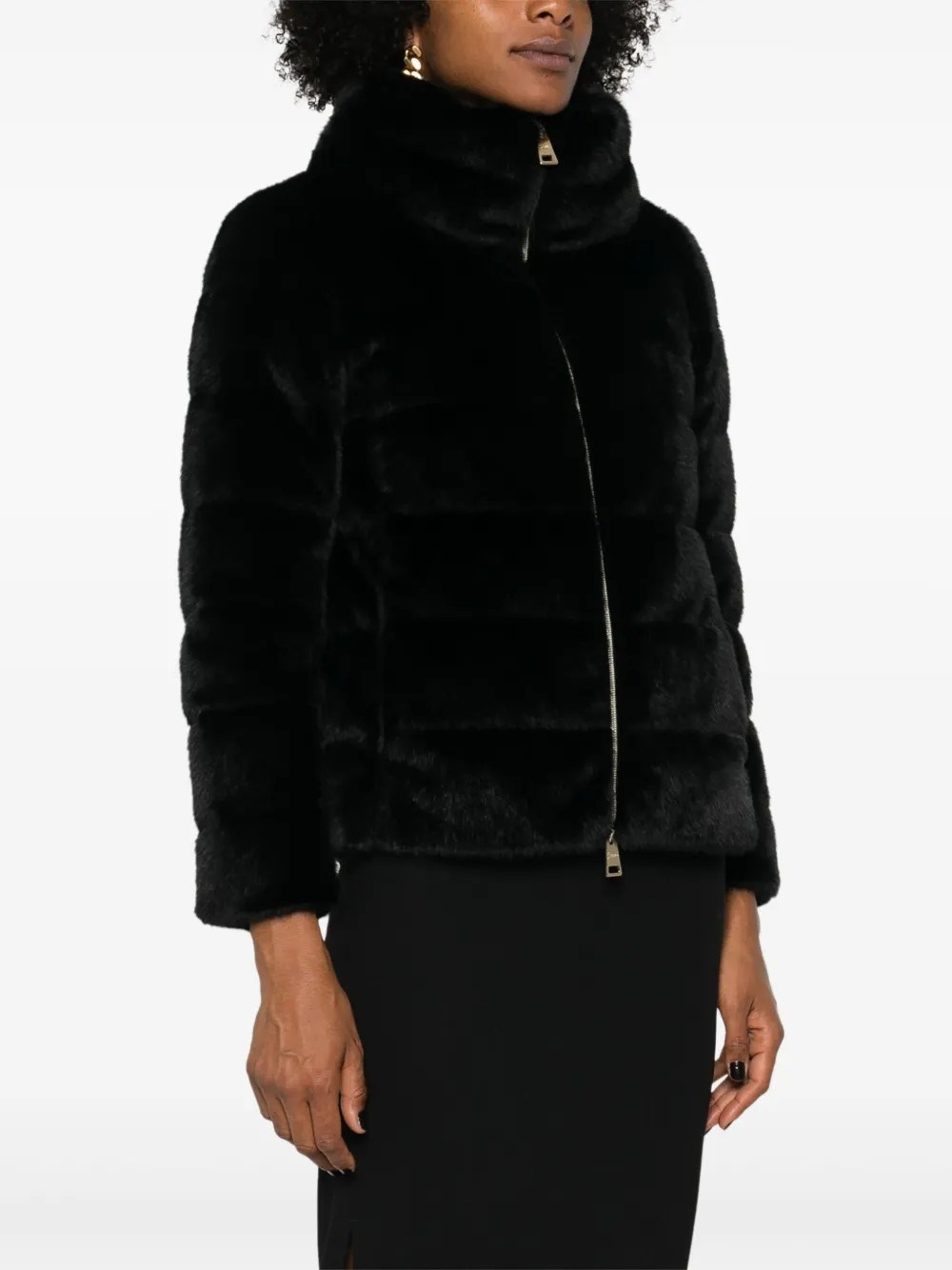 FAUX FUR JACKET - 4
