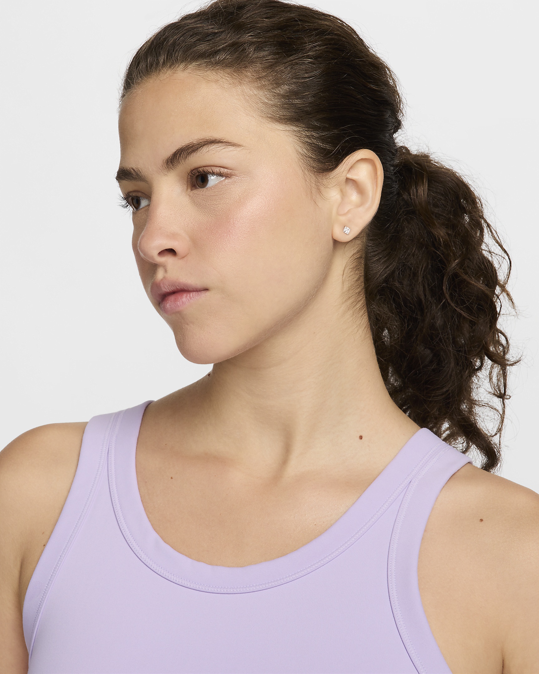 Nike Women's One Fitted Dri-FIT Strappy Cropped Tank Top - 3