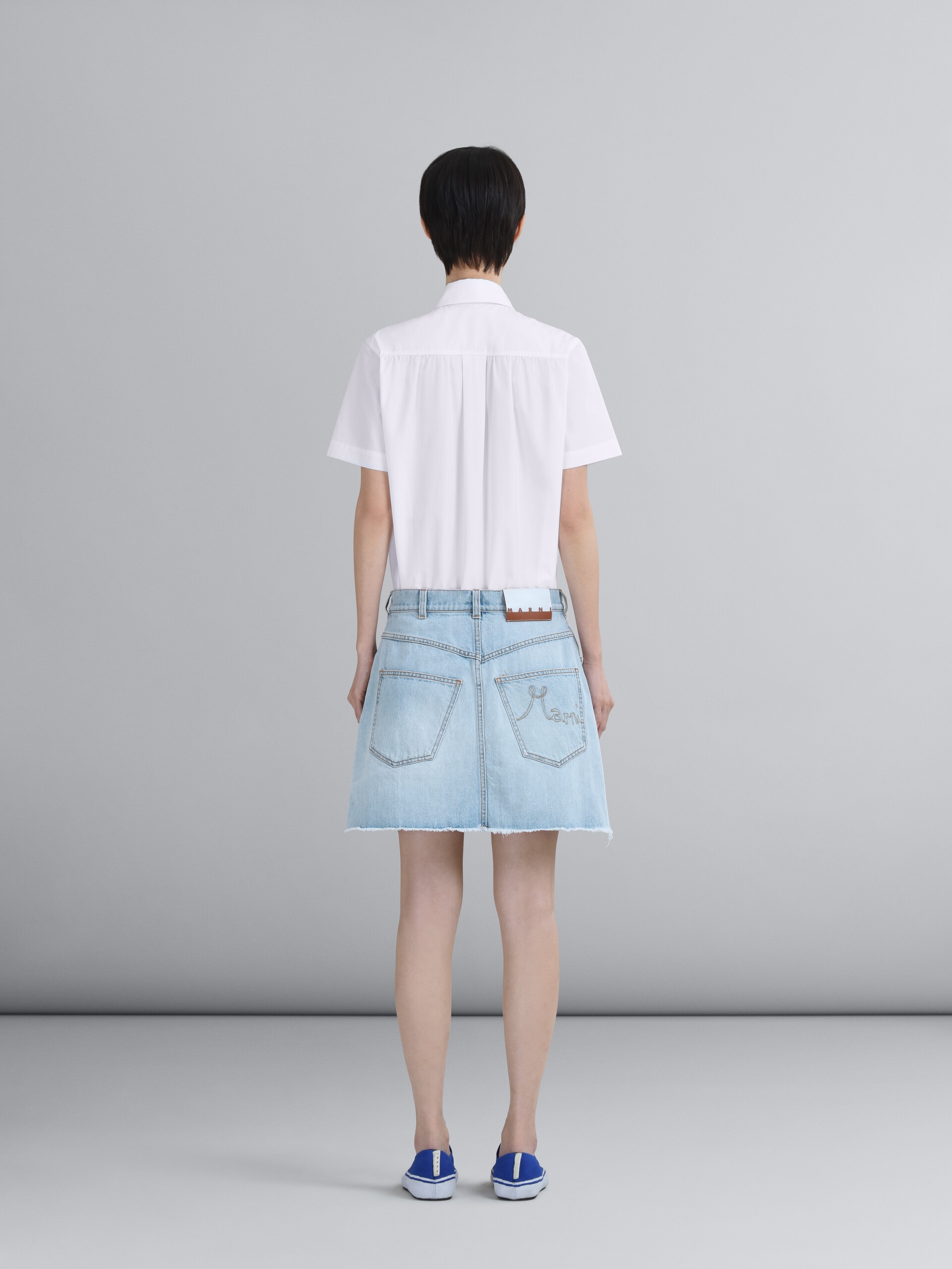 DAISY DENIM MINI SKIRT - 3