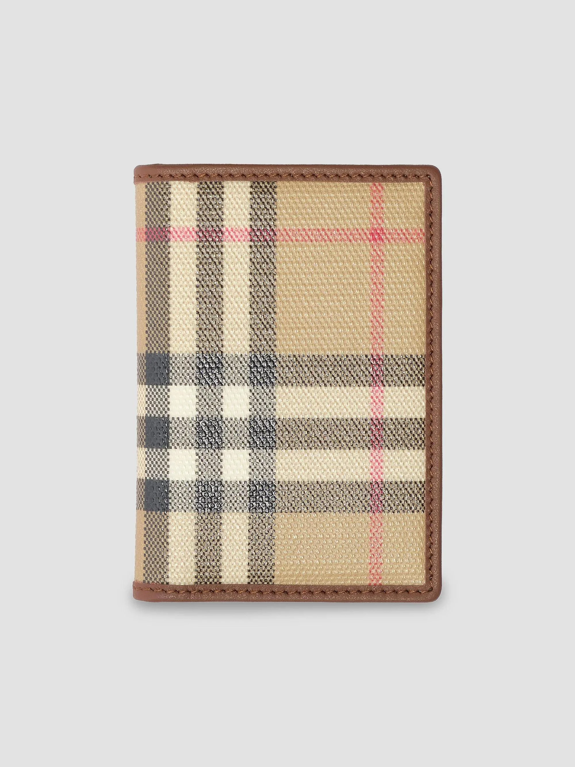 MagSafe Archive Check Passport Holder - Archive Beige - 1