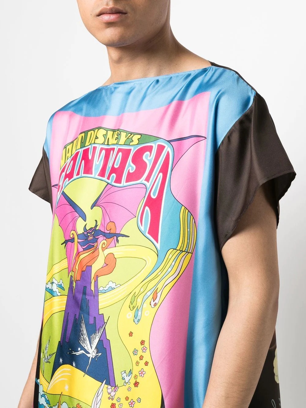 x Disney Fantasia print oversized T-shirt - 6