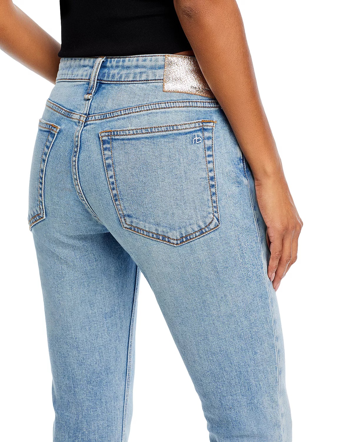 Dre Low Rise Ankle Slim Boyfriend Jeans - 5