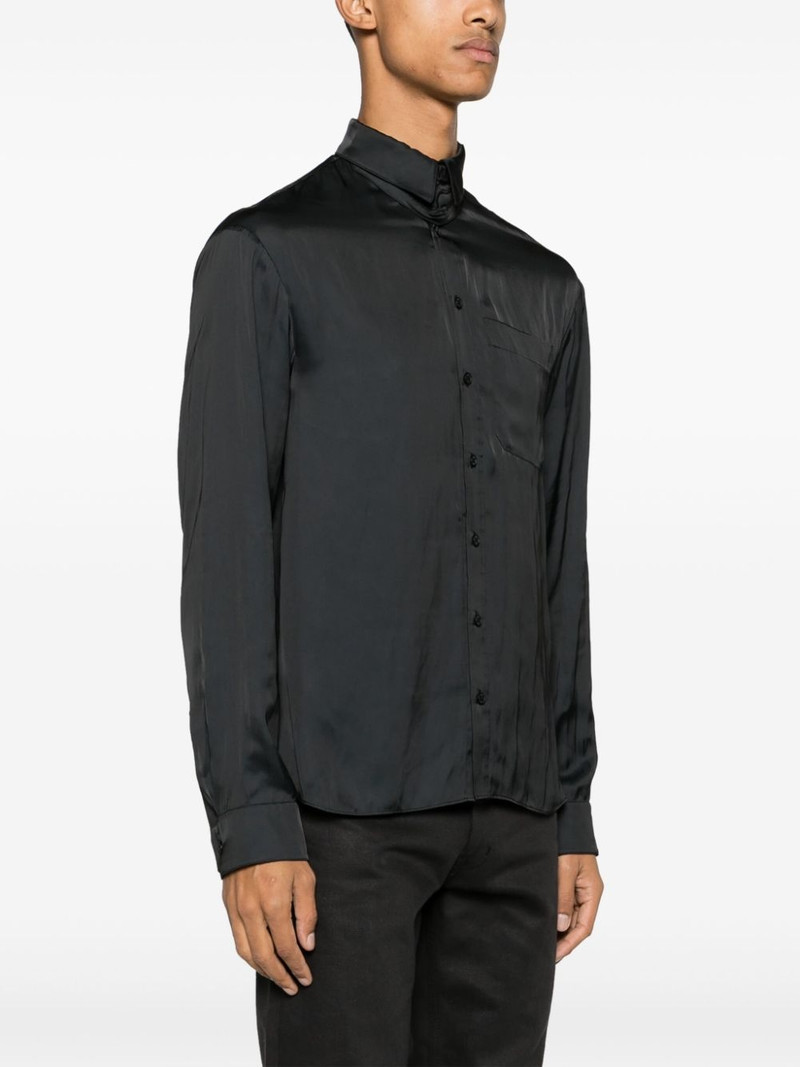long-sleeved dropped-shoulder shirt 4