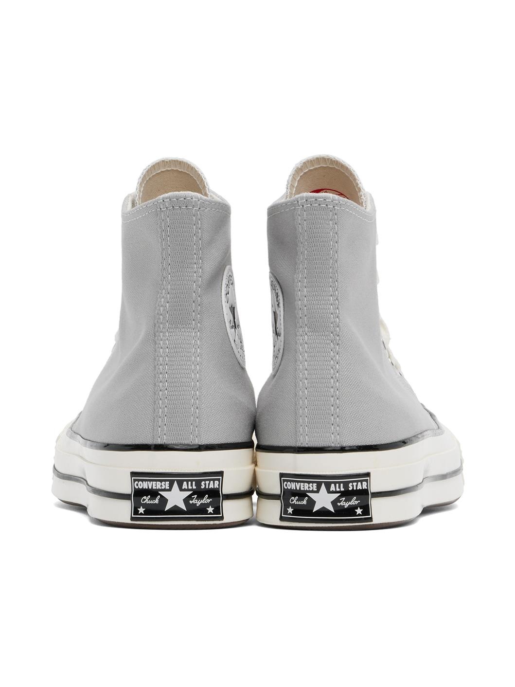 Gray Chuck 70 High Top Sneakers - 2