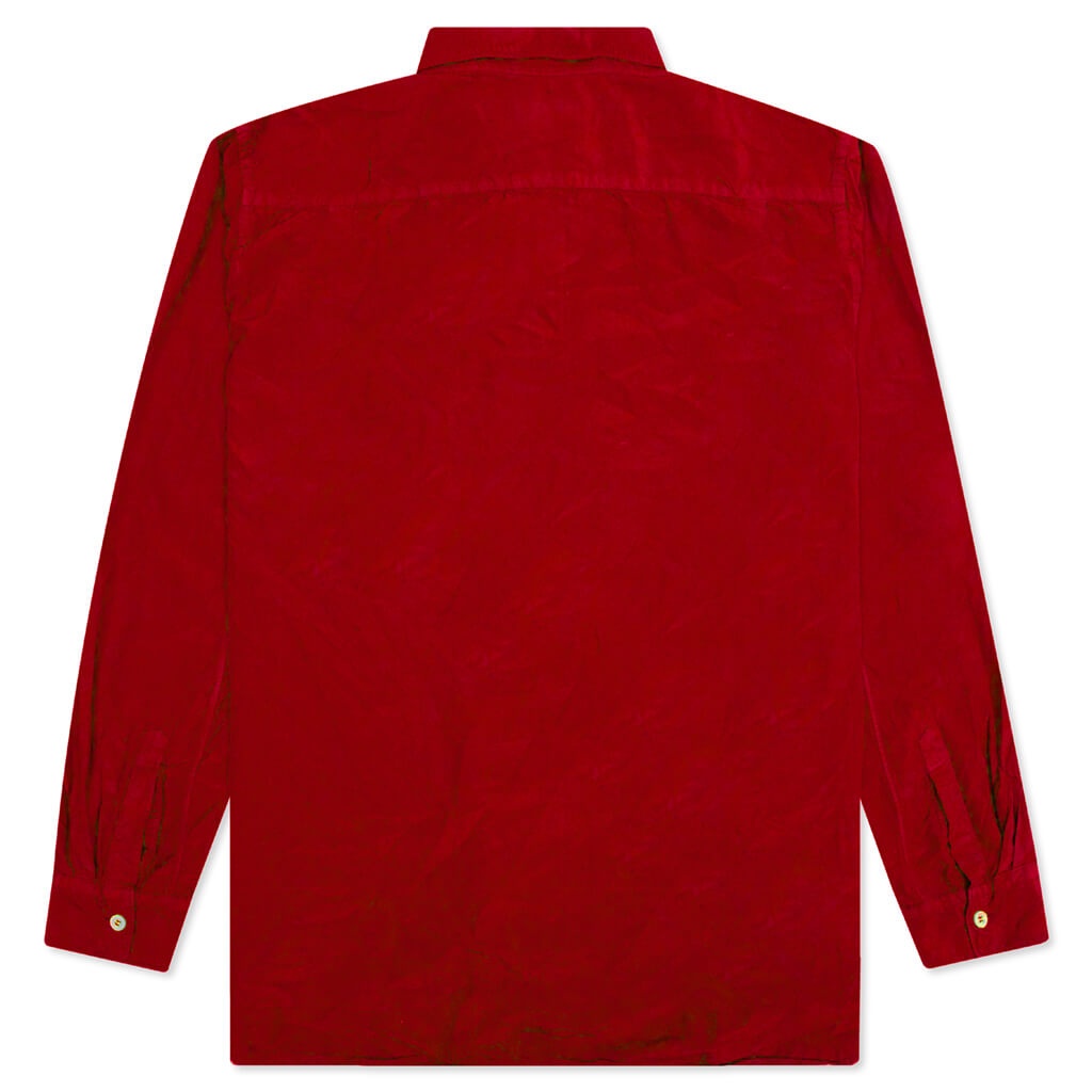 COMME DES GARCONS HOMME PLUS BUTTON UP - RED - 2