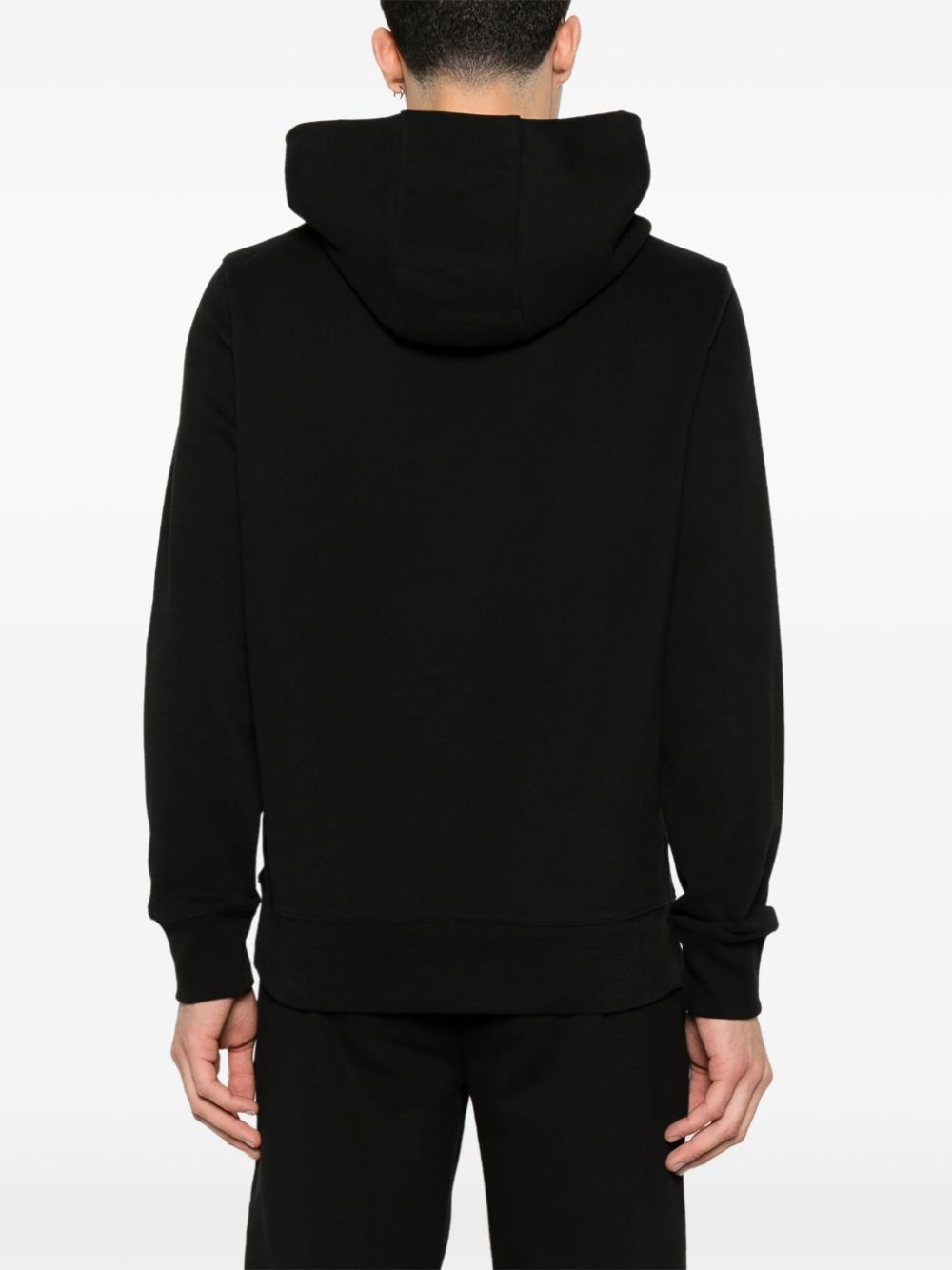 logo-appliqué hoodie - 4
