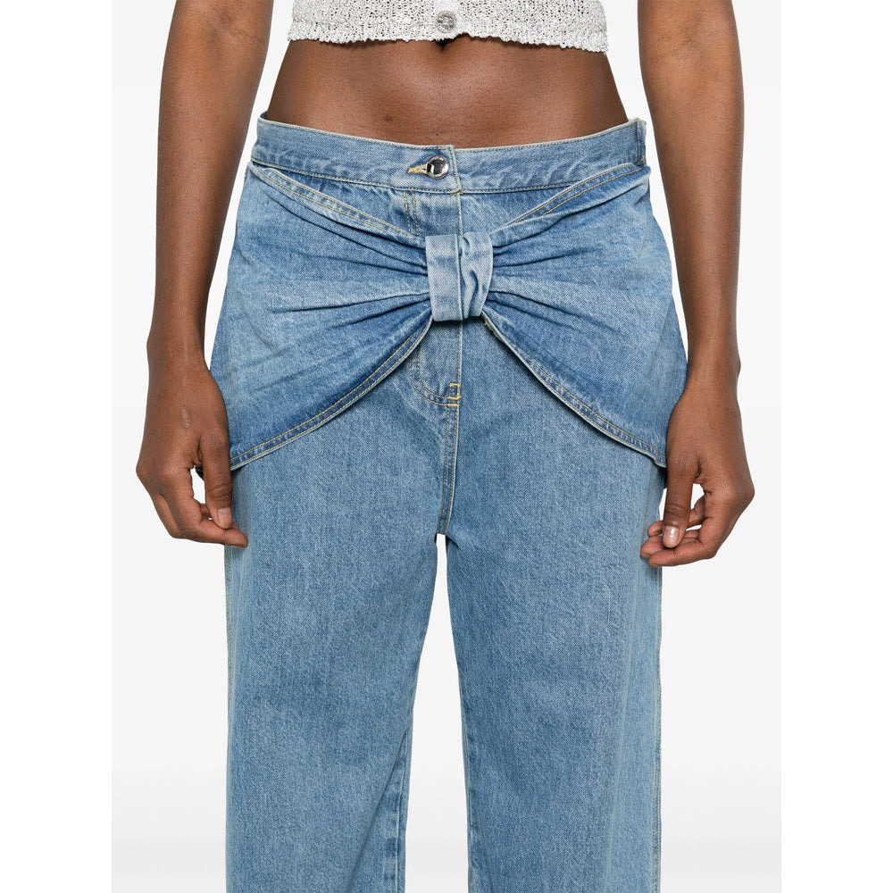Mach & Mach Blue Denim - Straight-Leg Jeans Women - 4
