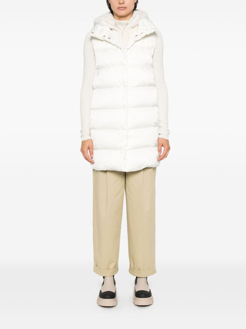 Herno padded gilet outlook