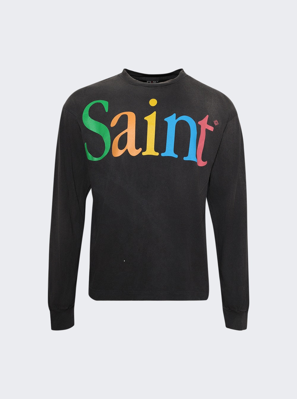 Saint Long Sleeve Tee Black - 1