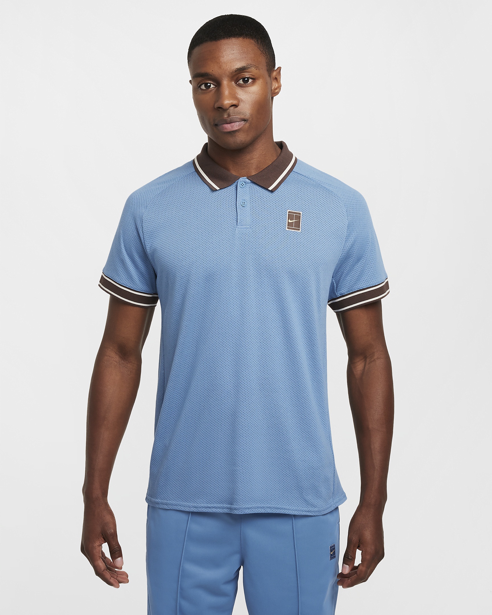 NikeCourt Heritage Men's Tennis Polo - 1