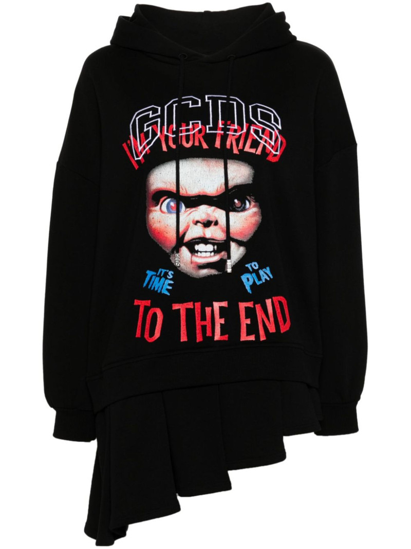 x Universal Chucky hooded mini dress - 1