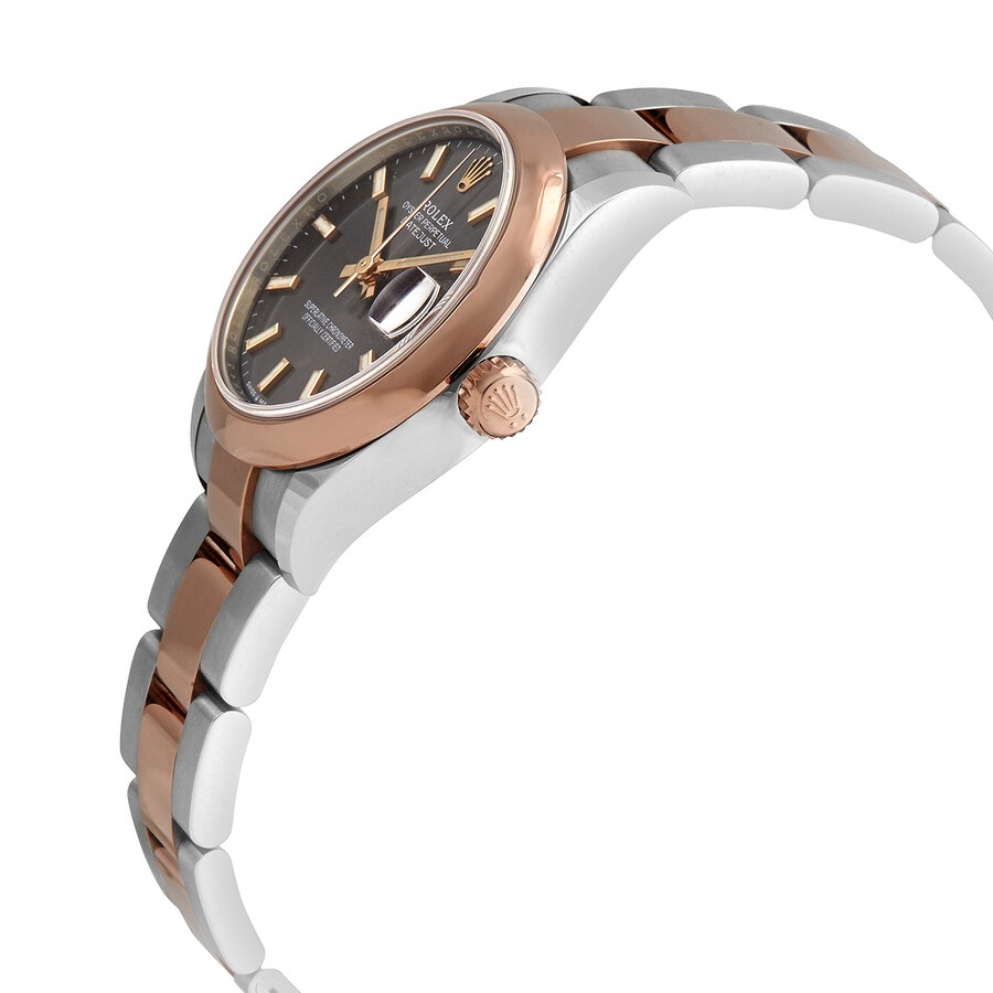 Rolex Datejust 31 Dark Rhodium Dial Automatic Ladies Steel and 18kt Everose Gold Oyster Watch 278241 - 2
