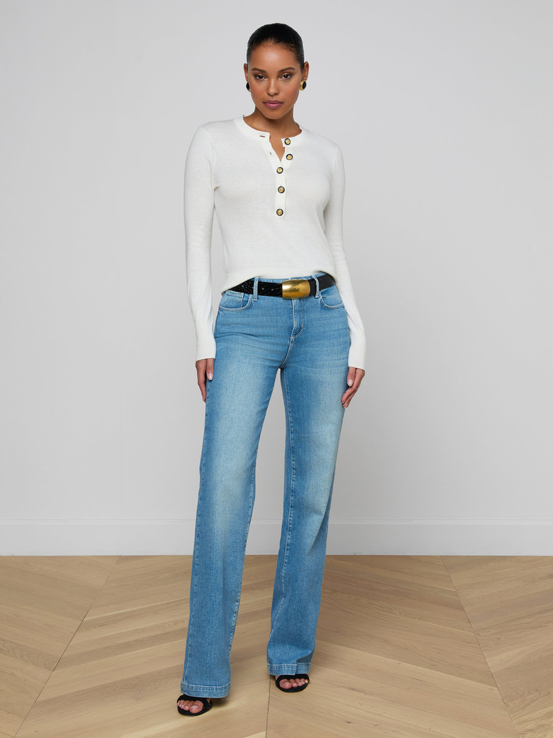 Ronda Knit Henley Top 5