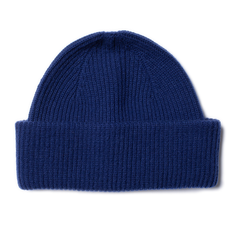 Wool Beanie Royal Blue - 2
