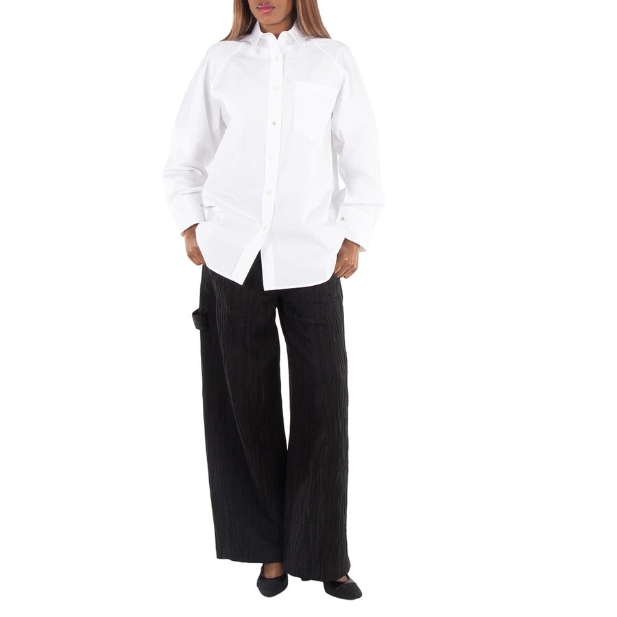 Stella Mccartney Net Sustain Organic Cotton-Blend Jacquard Pants - 4