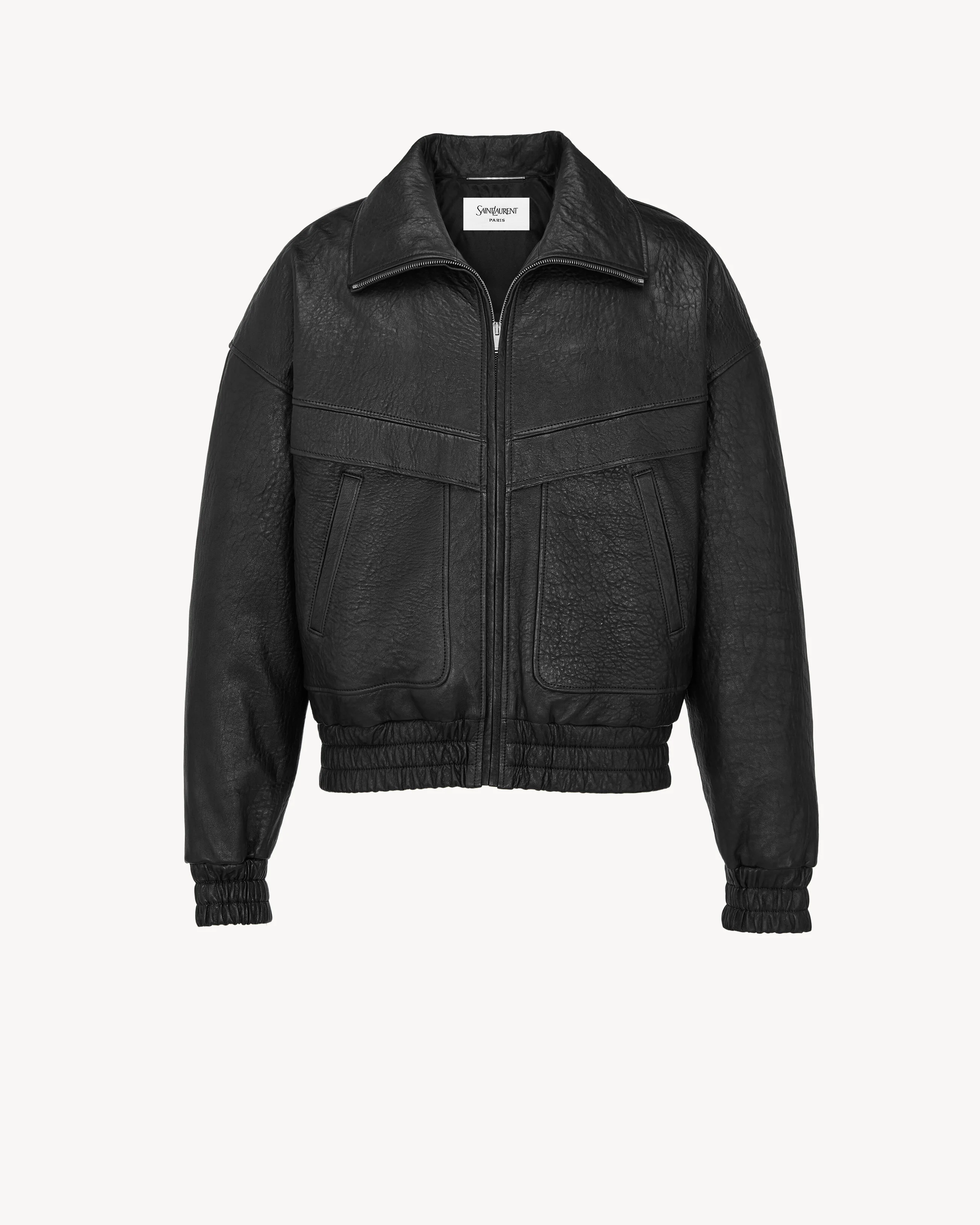JACKET IN BUBBLED LAMBSKIN - 1