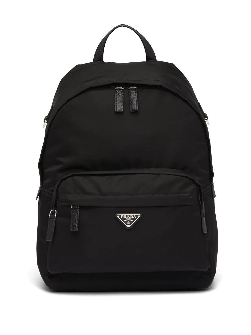 logo plaque backpack - 1