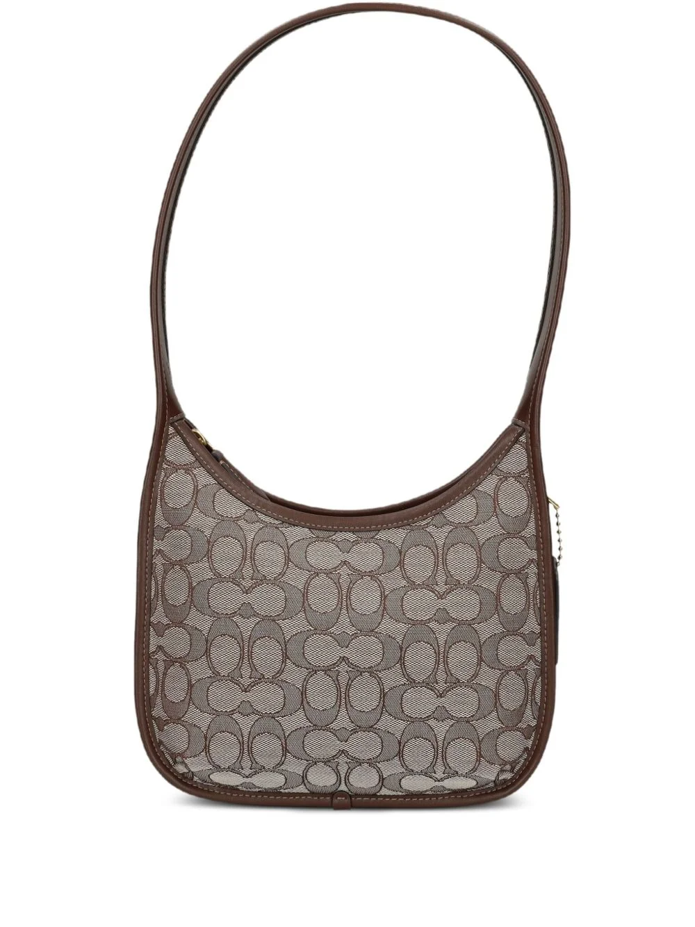 monogram-pattern shoulder bag - 1