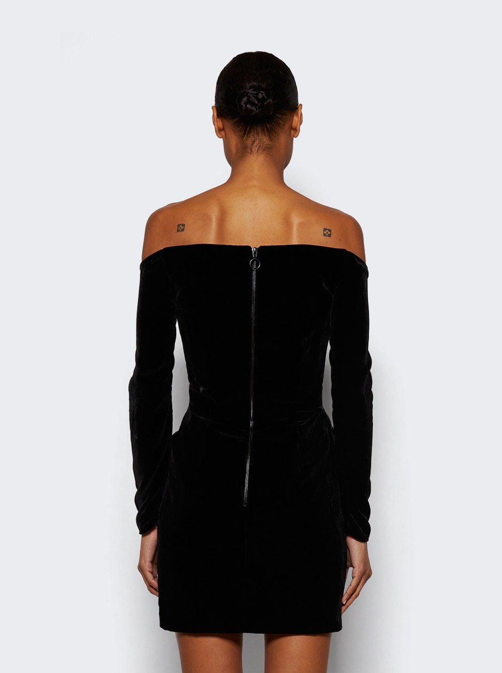 Farah Mini Dress Imperial Noir - 5
