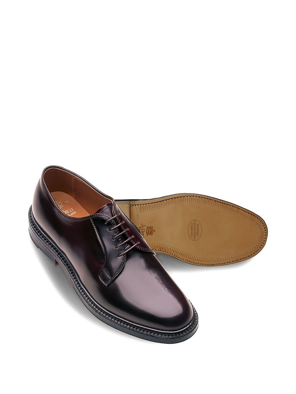 leather derby shoes - 2
