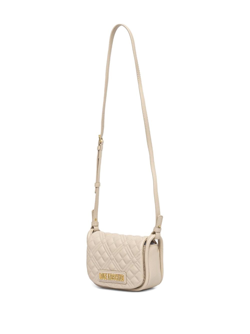 logo-lettering cross body bag - 2