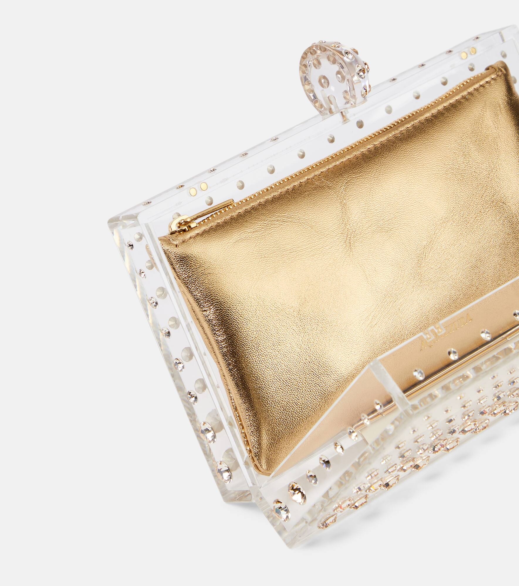 Tequila crystal-embellished clutch - 3