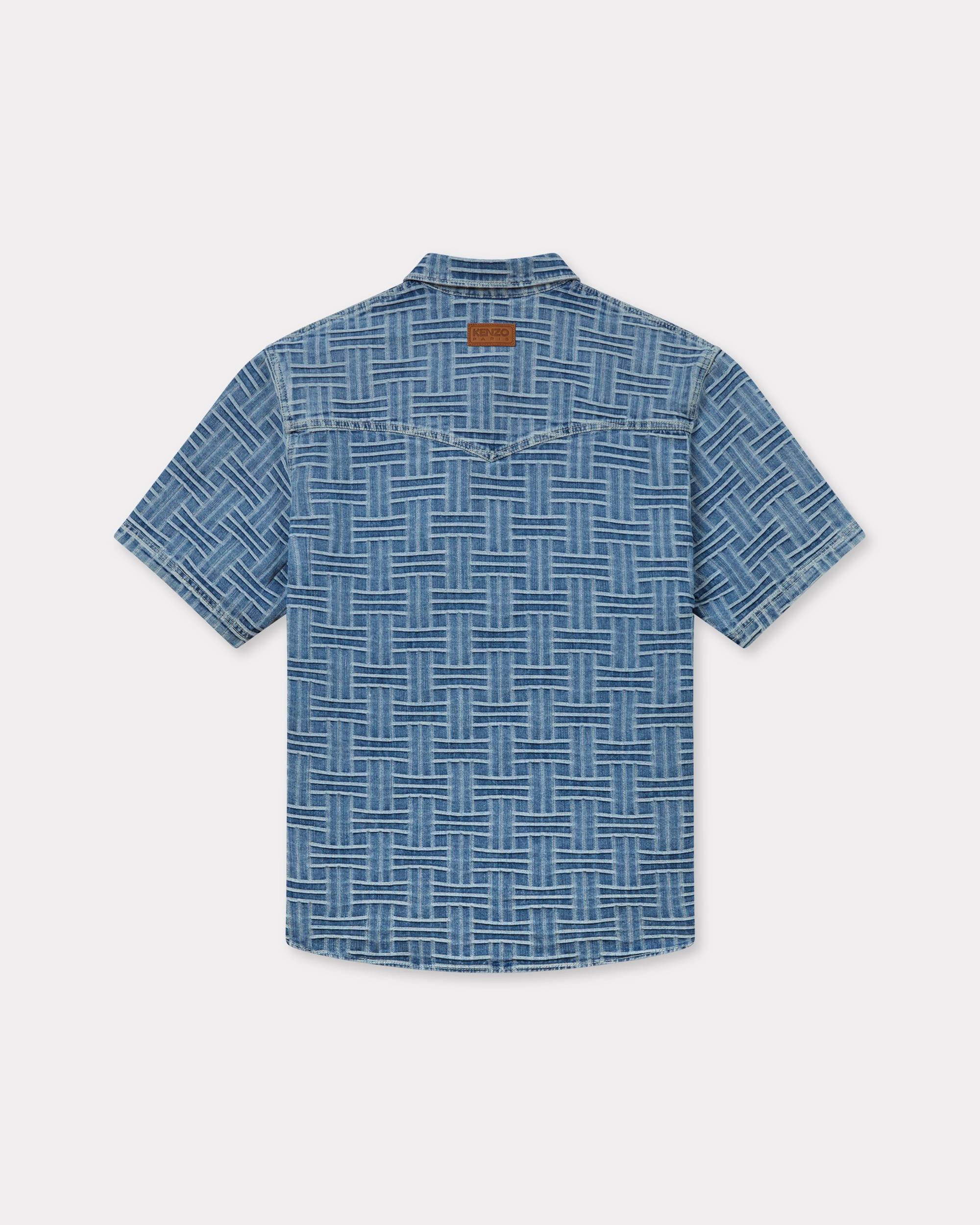 'KENZO Weave' shirt in japanese denim - 2