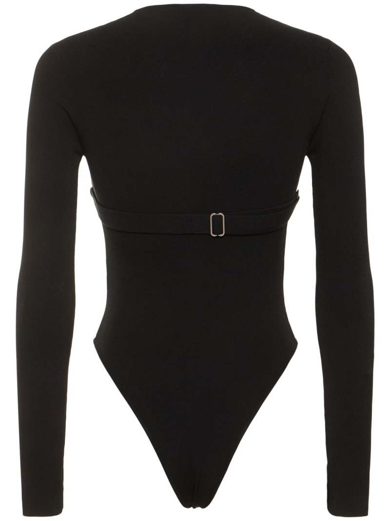 Double underwire knit bodysuit - 5