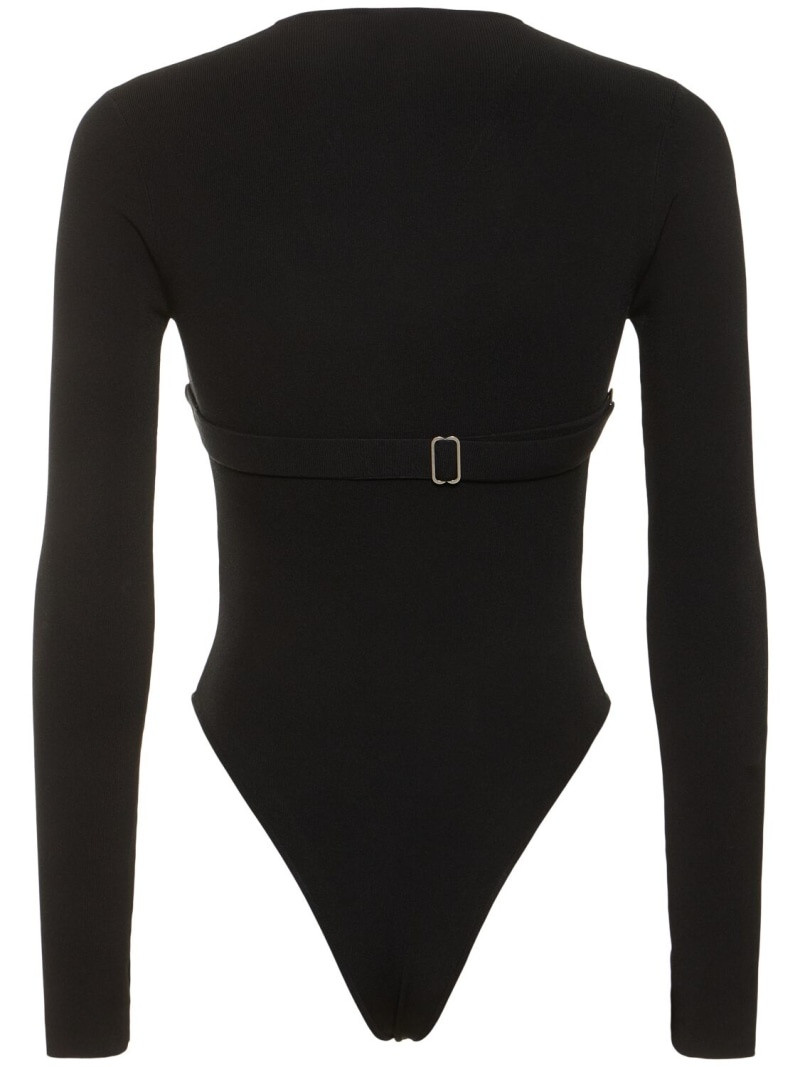 Double underwire knit bodysuit 5