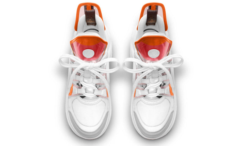 (WMNS) LOUIS VUITTON LV Archlight Sports Shoes White/Orange 1A65RA - 5