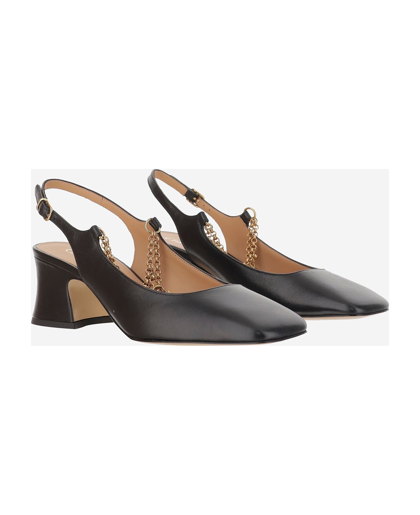 Chloé Charms Slingback Pumps - 3