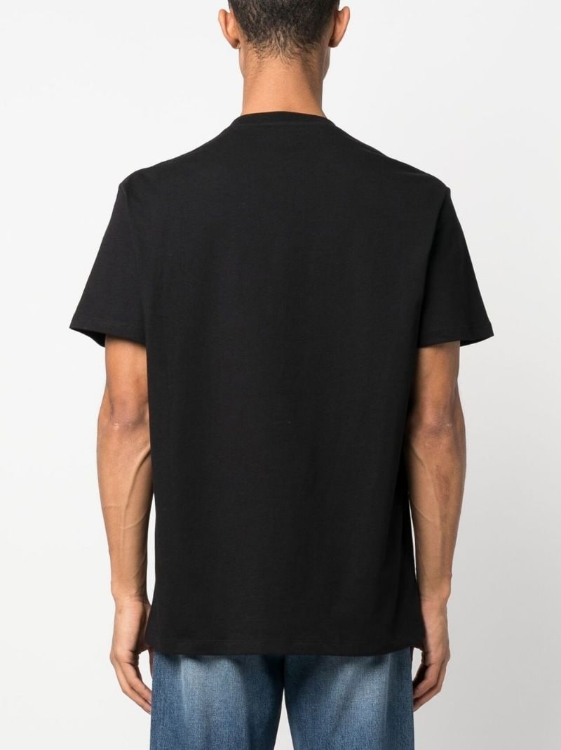 skeleton-print short-sleeved T-shirt - 4