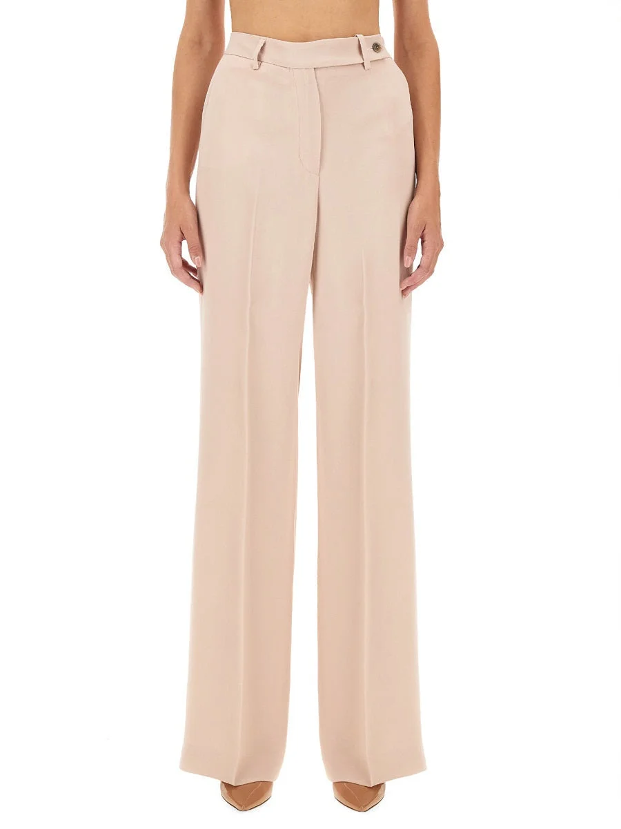 Kiton Women Satin Pants - 1