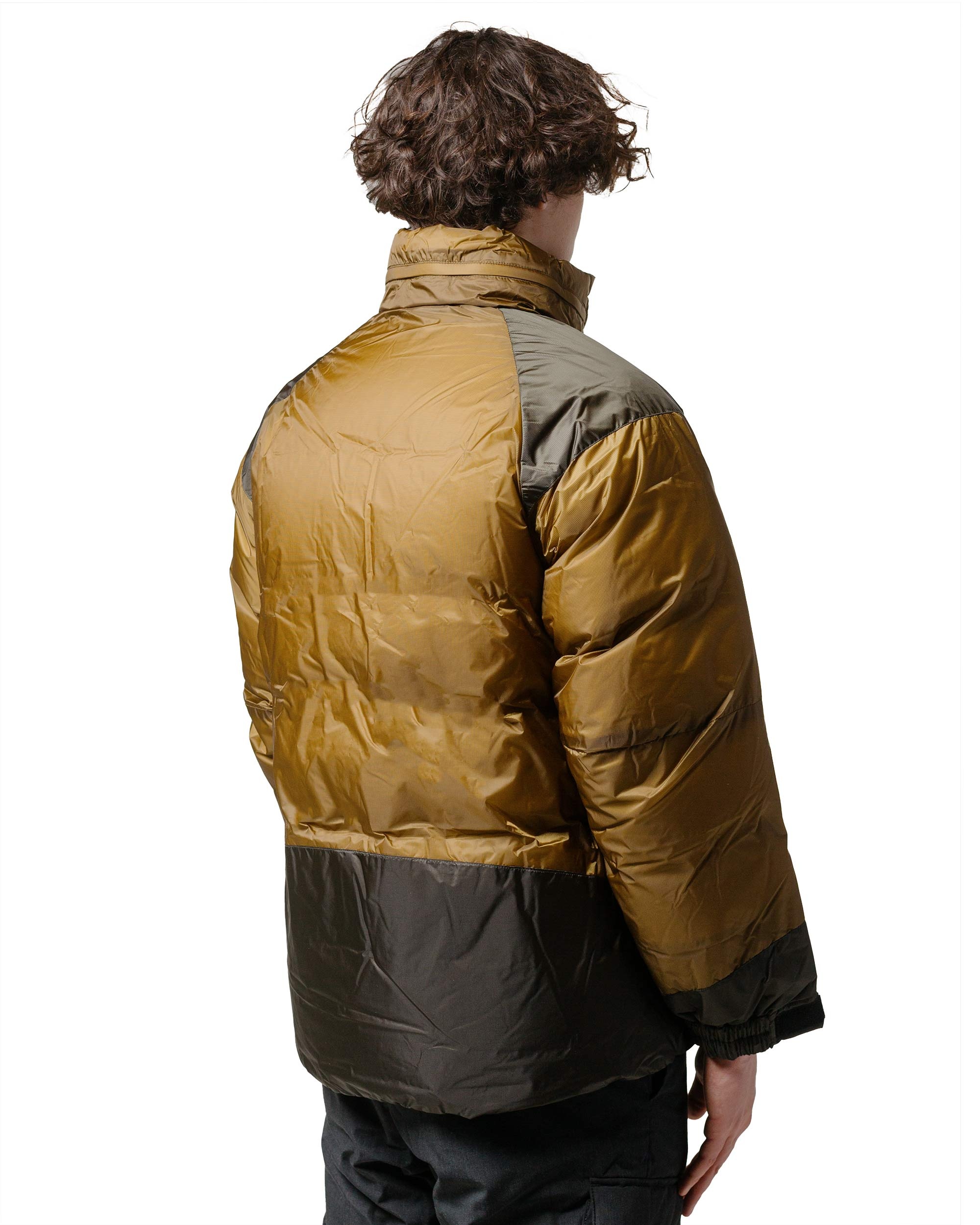 Aurora Tex Light Stand Collar Down Jacket Mikami Coyote/Khaki - 3