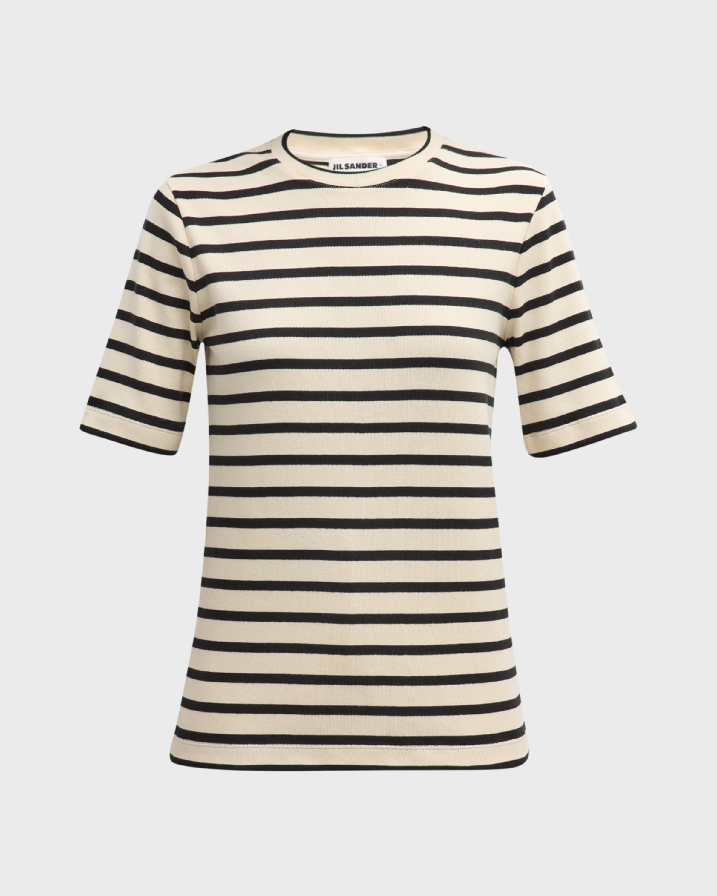 Striped Short-Sleeve T-Shirt - 1