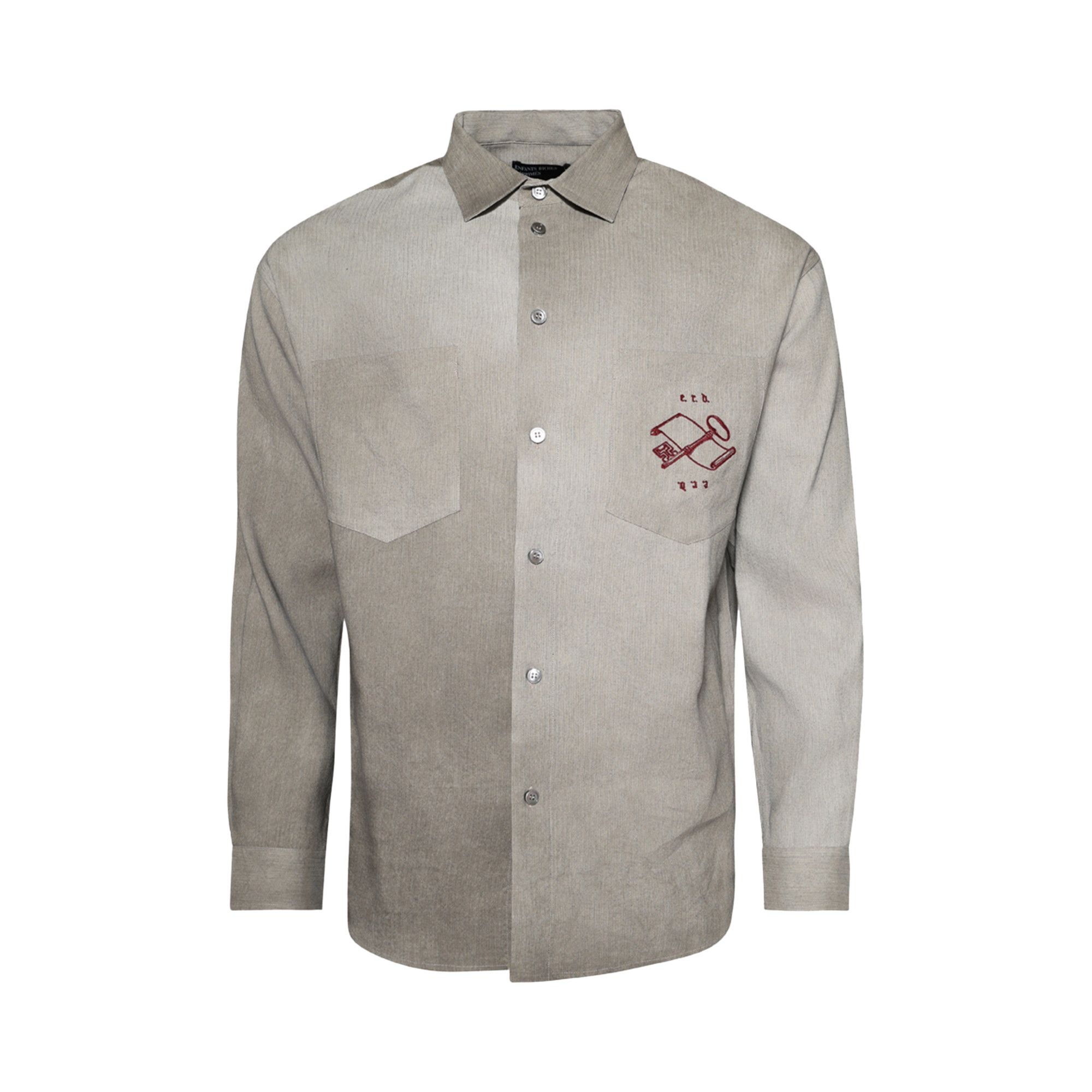 Enfants Riches Déprimés Artist Button Down Shirt 'Griege' - 1