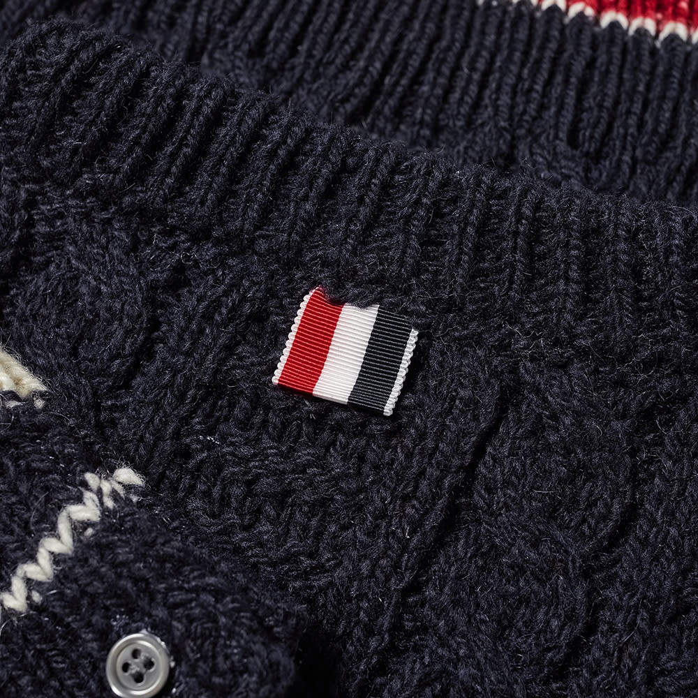 Thom Browne Cable Donegal Crew Knit - 3